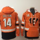 Cincinnati Bengals 14 Andy Dalton Hoodies