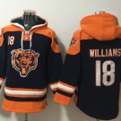 Chicago Bears 18 Caleb Williams Hoodies