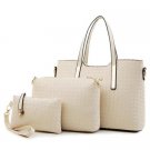 Hobo Womens Leather Messenger Tote Handbag Purse Set