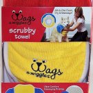 Dog Massage and Washing Towel by Wags & Wiggles Yellow-Red New