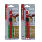 2  Rubber Gripper Easy Open Jar Openers Non-Slip Grips