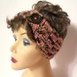 Crochet Headwrap Ear Warmer Pink Camo Blood Cancer United