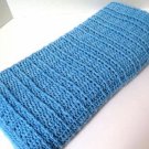 Crochet Blue Baby Blanket for Leukemia Lymphoma Society