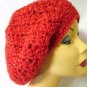 Crochet Slouch Hat Burnt Orange Blood Cancer United
