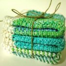 Crochet Dishcloth Set of 3 Blood Cancer United