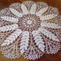 Crochet Wheat Doily Round Blood Cancer United