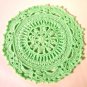 Crochet Mint Small Doily for Leukemia and Lymphoma Society B