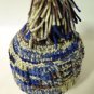 Crochet Youth Basket Weave Hat Blood Cancer United Ombre