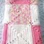 Crochet Pink Granny Baby Blanket Blood Cancer United