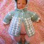 Crochet Girls Shell Layette for Blood Cancer United