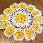 Orange Blossom Doily for Leukemia and Lymphoma Society