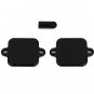 Kawasaki Ninja 2003-2008 ZX-6R 6RR AIS Smog Emissions Block Off Plates Kit