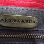 R&Y Augousti Red Stingray Ostrich Leg Clutch Purse Bag (SALE FOR 1 WEEK)