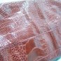 R&Y Augousti Red Stingray Ostrich Leg Clutch Purse Bag (SALE FOR 1 WEEK)
