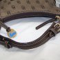 Dooney & Bourke Shoulder Bag Tote Monogram Brown Leather Canvas