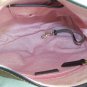 Dooney & Bourke Shoulder Bag Tote Monogram Brown Leather Canvas