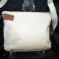 a9,492 Coach Bone Brown Cross Body Shoulder Bag Purse Snake Skin Look Trim