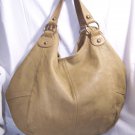 Tano Green Leather Shoulder Bag Tote Purse