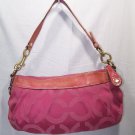 Coach 12950 Madison Optic Signature Pink Hobo Baquette Shoulderbag Purse a9,669