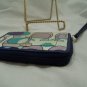 a9,844 Coach Wristlet Nylon Multi Color Wallet Purse Monogram