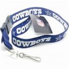 NFL Dallas Cowboys Lanyard Key Ring Keychain ID Holder Llavero Dallas Cowboys