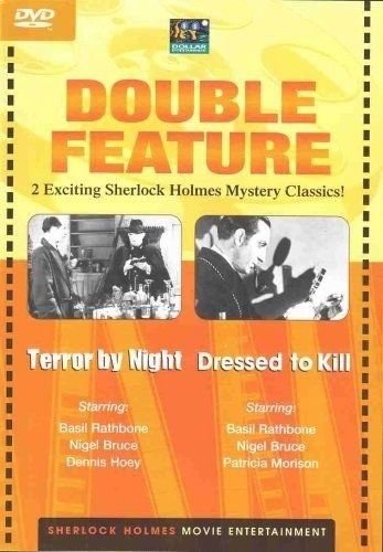 Sherlock Holmes: Terror by Night/Dressed to Kill (DVD, 2004) Basil Rathbone *NEW