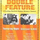 Sherlock Holmes: Terror by Night/Dressed to Kill (DVD, 2004) Basil Rathbone *NEW
