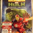 Iron Man  Hulk: Heroes United (Blu-ray/DVD, 2013, 2-Disc) NEW w/slipcover