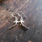 Swimming Hammerhead Shark Drop Earrings
