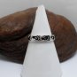 Footprint Textured Toe Ring 925 Sterling Silver, Handmade Adjustable Ring