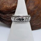 Asia Elephant Toe Ring, 925 Sterling Silver Jewelry Womens Adjustable Ring