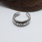 Asia Elephant Toe Ring, 925 Sterling Silver Jewelry Womens Adjustable Ring