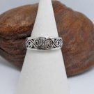 Adjustable Cutout Wave Textured Toe Ring 925 Sterling Silver, Handmade Women Ring Adjustable Cutout Wave Textured Toe Ring 925 Sterling Silver, Handmade Women Ring