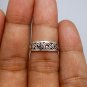 Adjustable Cutout Wave Textured Toe Ring 925 Sterling Silver, Handmade Women Ring
