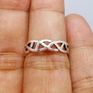 Adjustable DNA Double Helix Toe Ring 925 Sterling Silver, Handmade Greek Science Ring Adjustable DNA Double Helix Toe Ring 925 Sterling Silver, Handmade Greek Science Ring