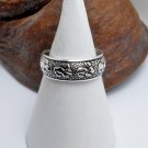 Adjustable Rabbit Textured Toe Ring 925 Sterling Silver, Handmade Womens Ring Adjustable Rabbit Textured Toe Ring 925 Sterling Silver, Handmade Womens Ring