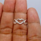 Sterling Silver Open Heart Toe Ring Sterling Silver Open Heart Toe Ring