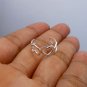 Sterling Silver Open Heart Toe Ring