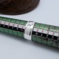Sterling Silver Beaded Edge Wide Toe Ring