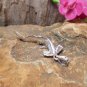 Solid Hammerhead Shark Pendant, 3D Silver Shark Fish Charm