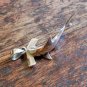 Solid Hammerhead Shark Pendant, 3D Silver Shark Fish Charm
