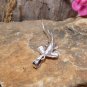 Solid Hammerhead Shark Pendant, 3D Silver Shark Fish Charm