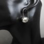 Sterling Silver Ball Drop Earrings, Silver Dangle Earrings, Handmade Earrings