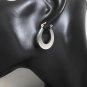Silver Horseshoe Earrings, 925 Sterling, Horseshoe Hoop Earrings, Handmade Earrings