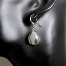 Dangle Teardrop Earrings, 925 Sterling Silver Drop Earrings Dangle Teardrop Earrings, 925 Sterling Silver Drop Earrings