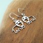 Cut Out Silver Lion Earrings 25mm, Girls Animal Earrings