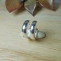 925 Sterling Silver Round Hoop Earrings, Hug Earrings, Unisex Earrings