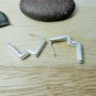 925 Sterling Silver Earrings, Unisex Earrings, Silver Flat Square Earrings 3mm Wide, Hug Earrings