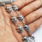 Silver Asia Elephant Bracelet, 925 Sterling Silver, Elephant Link Bracelet