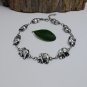 Silver Asia Elephant Bracelet, 925 Sterling Silver, Elephant Link Bracelet